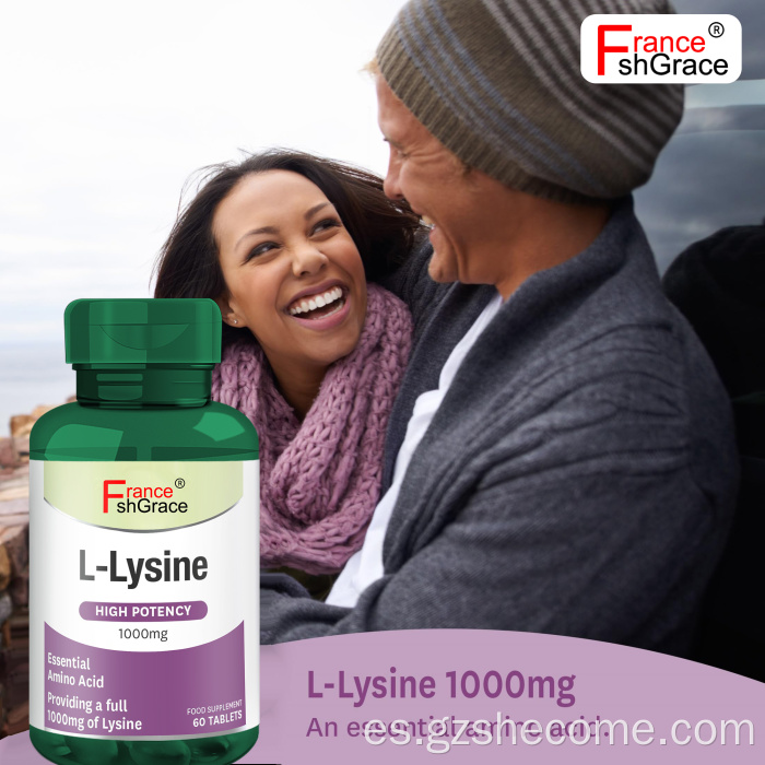 L lisine tabletas soporta beneficios de la función de inmunidad